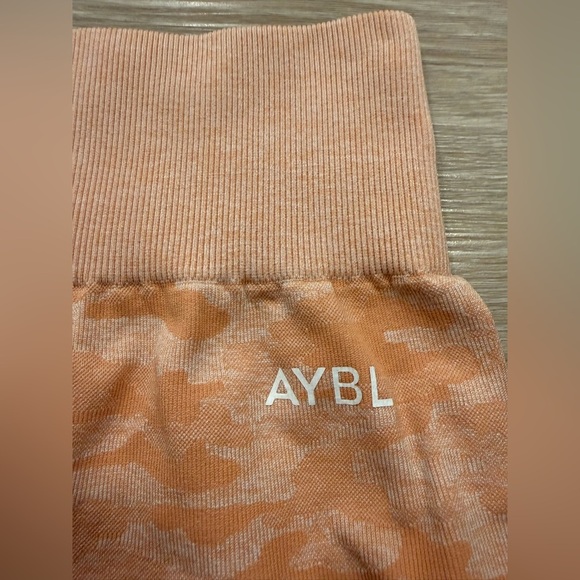 AYBL Evolve Camo Seamless Shorts - Peach - Picture 4 of 7